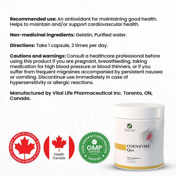 Coenzyme Q10 Softgels - Image 5
