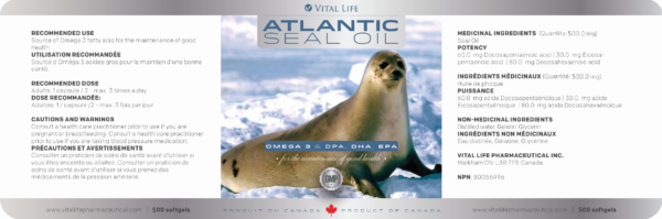 Atlantic Seal Oil Softgels - Image 2