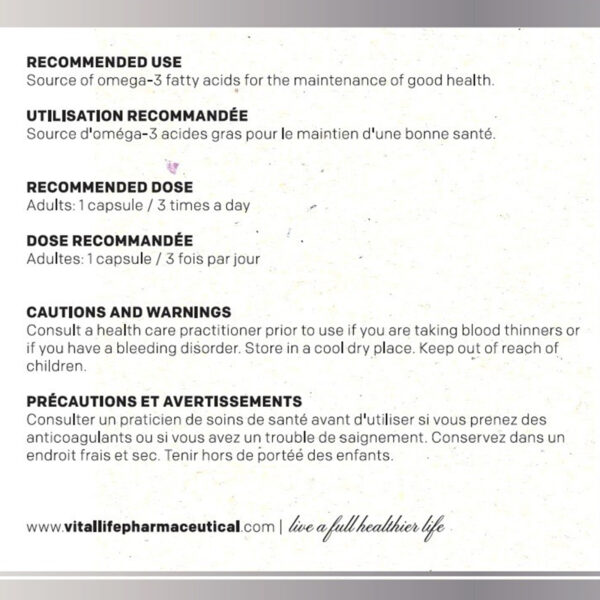 Flaxseed Oil Softgel - Image 2