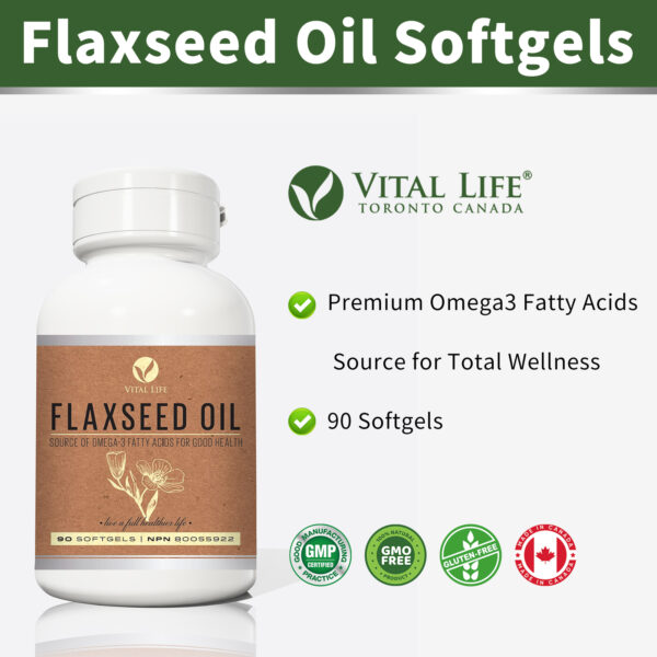 Flaxseed Oil Softgel - Image 7