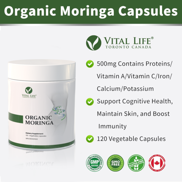 Organic Moringa Capsules - Image 4