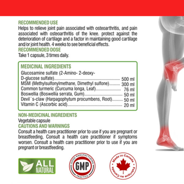 Joint Care++ Extra Strength Joint Capsules - Image 3