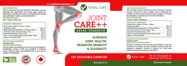Joint Care++ Extra Strength Joint Capsules - Image 2